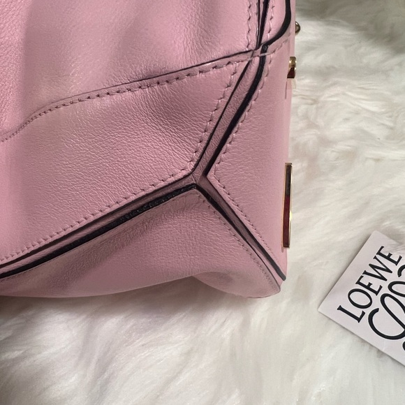 πAuthenticπ LOEWE puzzle bag 2-Way Pink Shoulder Bag - Picture 9 of 10